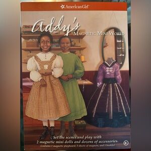 American Girl Doll Addy’s Magnetic Mini World - Interactive Kids Toy